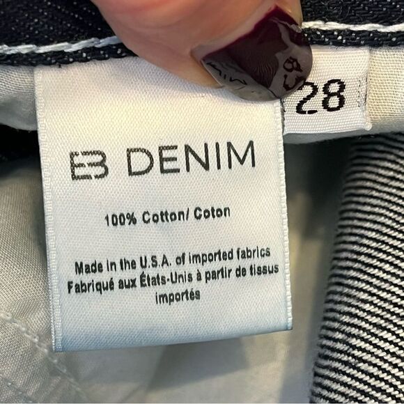 EB Denim High Rise Straight Jean 28 - Picture 8 of 10